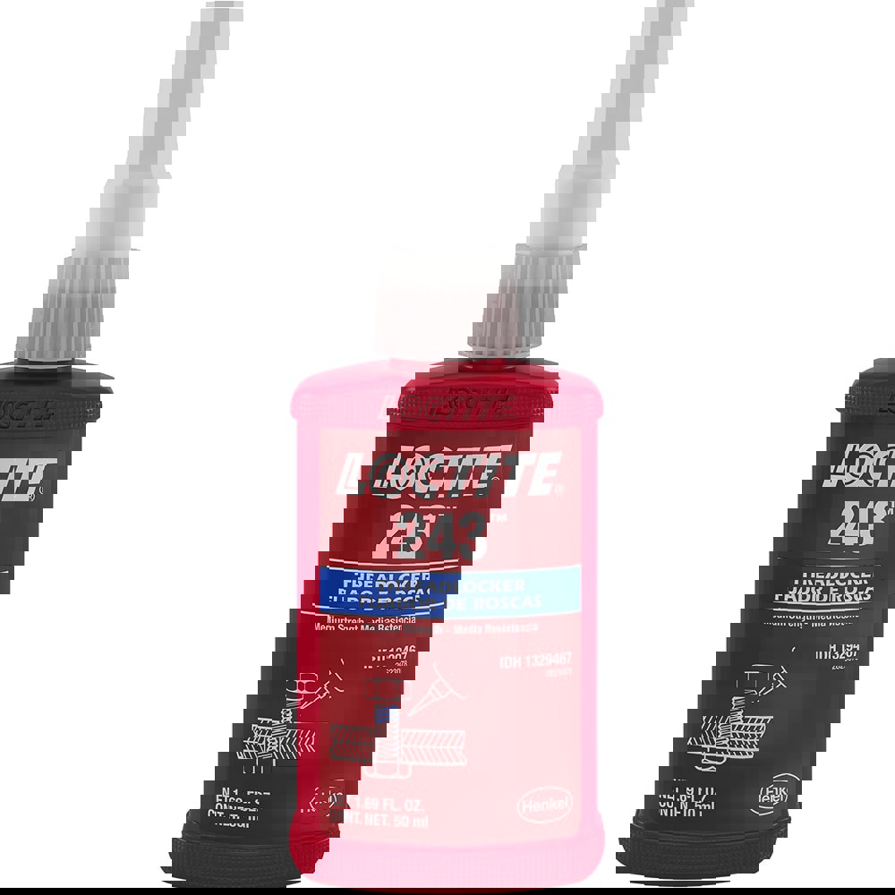 Threadlocker: Blue, Liquid, 50 mL, Bottle